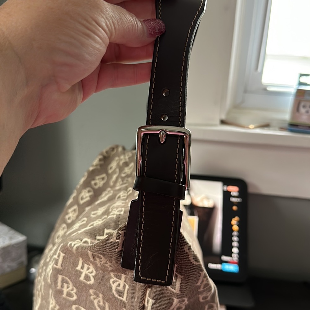 Dooney and Bourke canvas and leather bag EUC - Picture 3 of 13